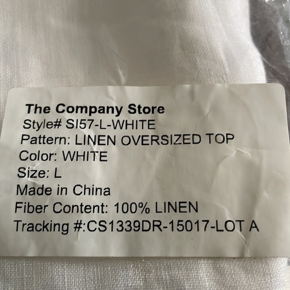 The Company Store Linen Blouse - Picture 13 of 16